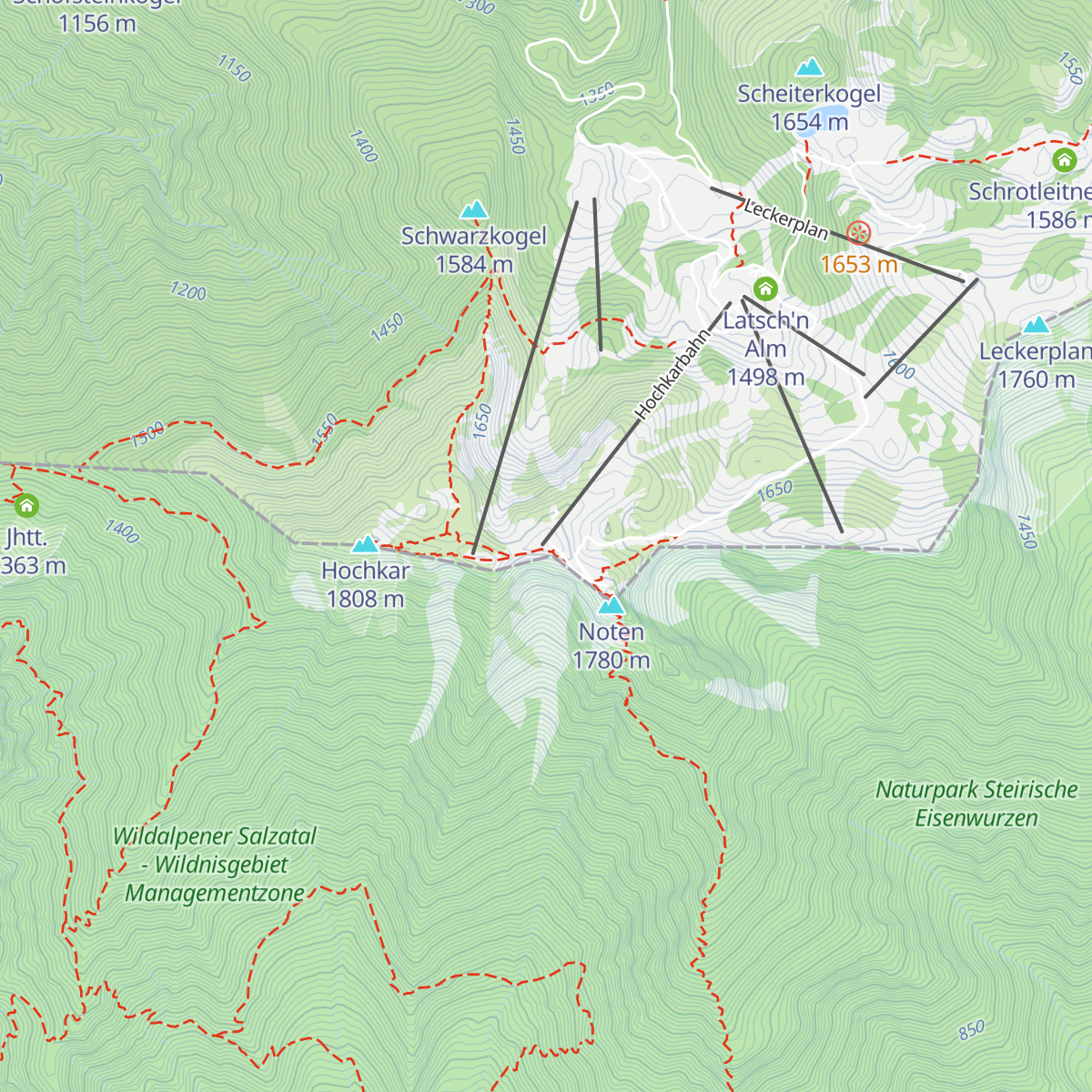 Geischlägerhaus map