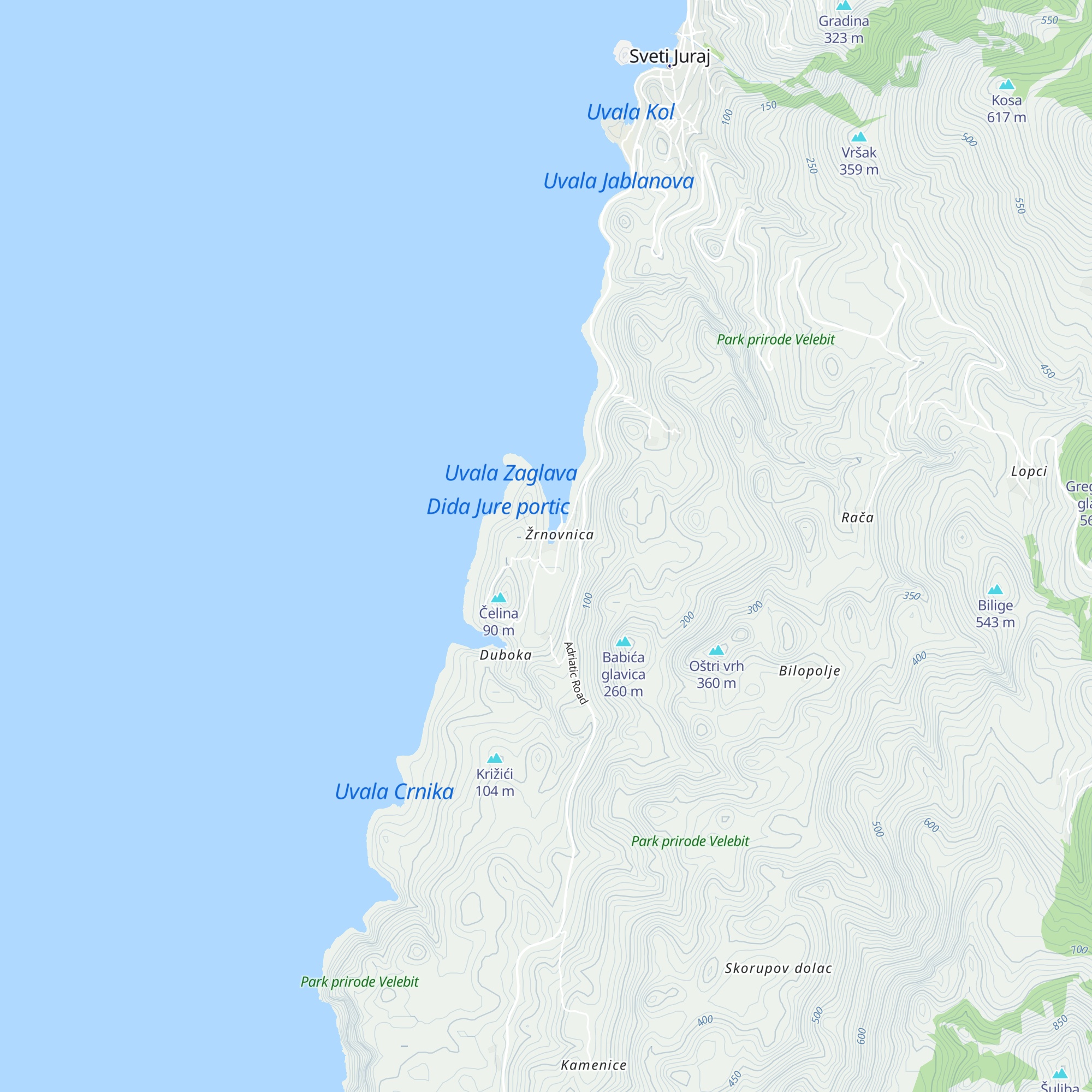 Hotel Almaris map