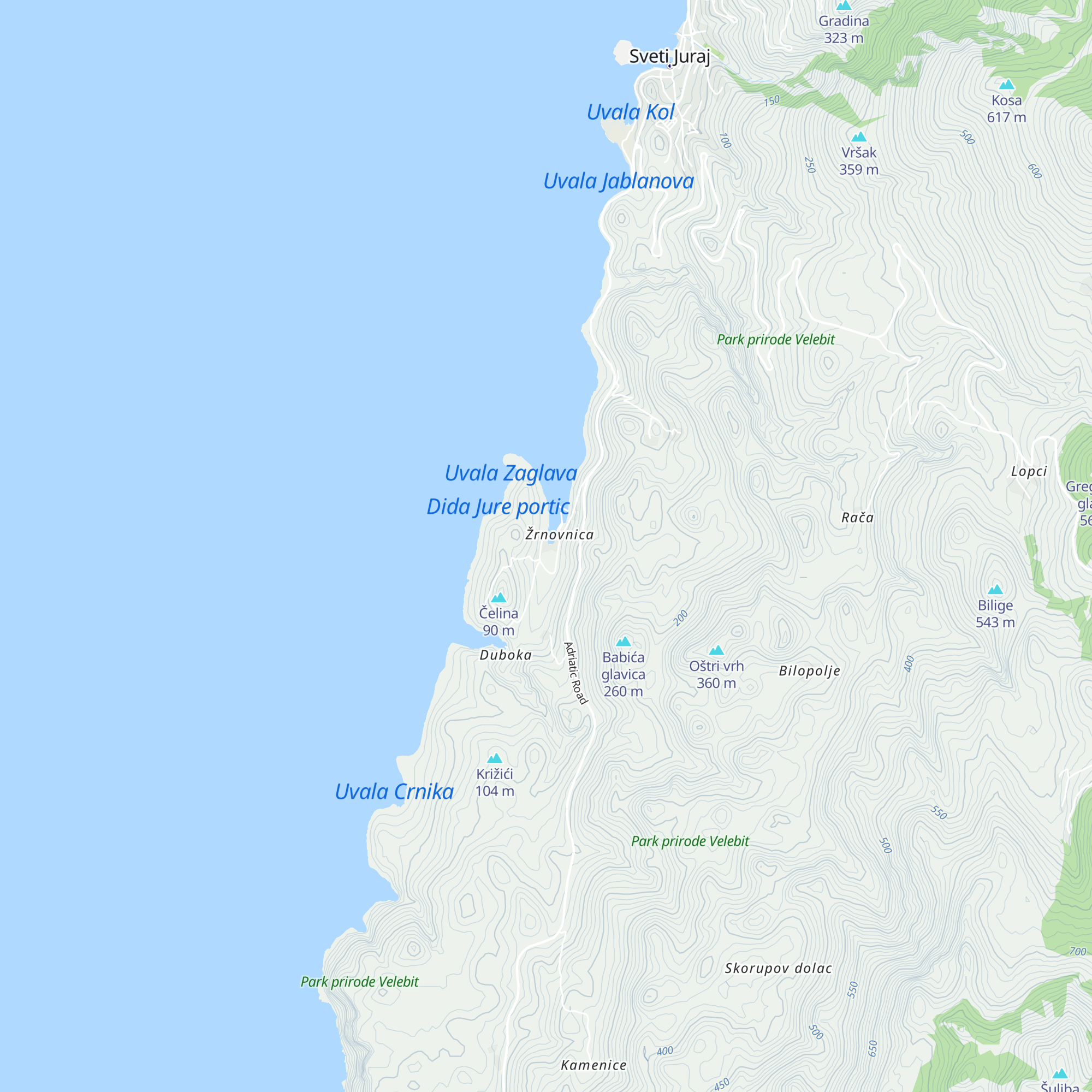 Hotel Almaris map