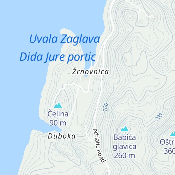 Map of Villa Gacka