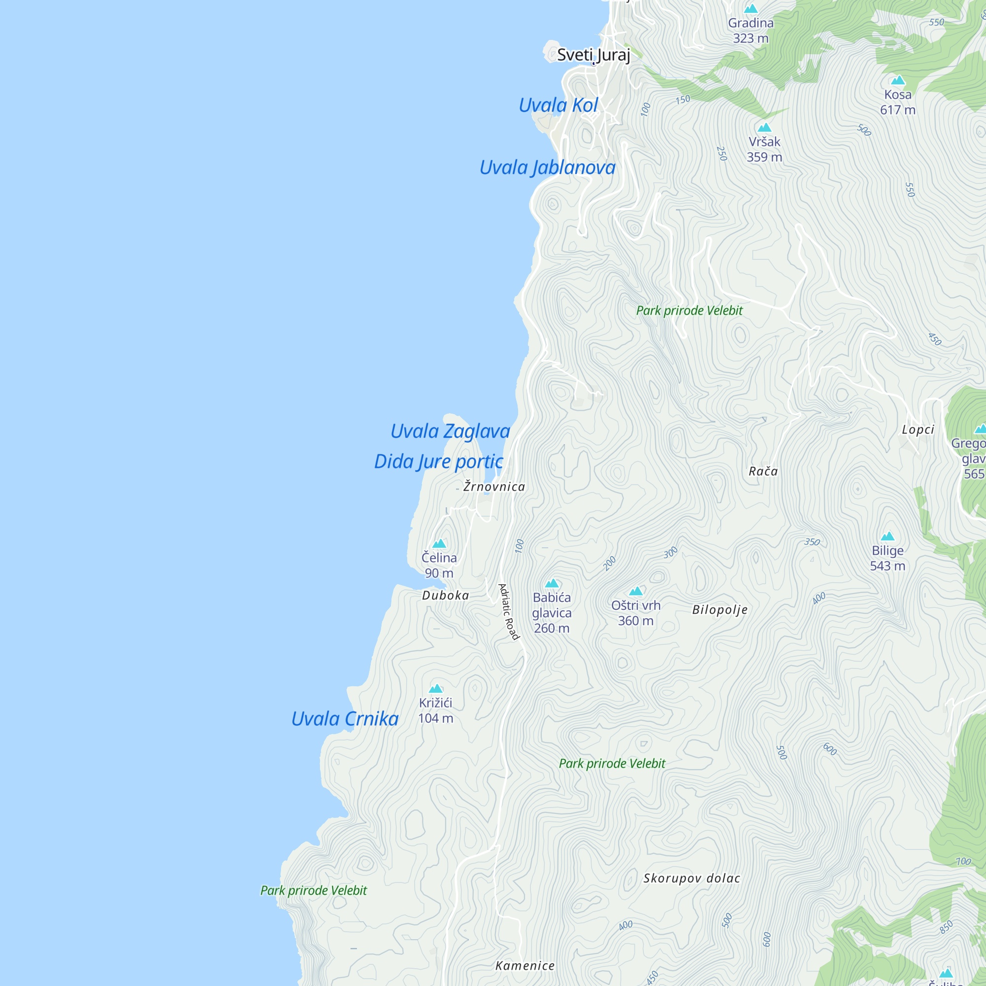 Villa Degenija map