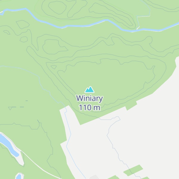 Map of Winiary