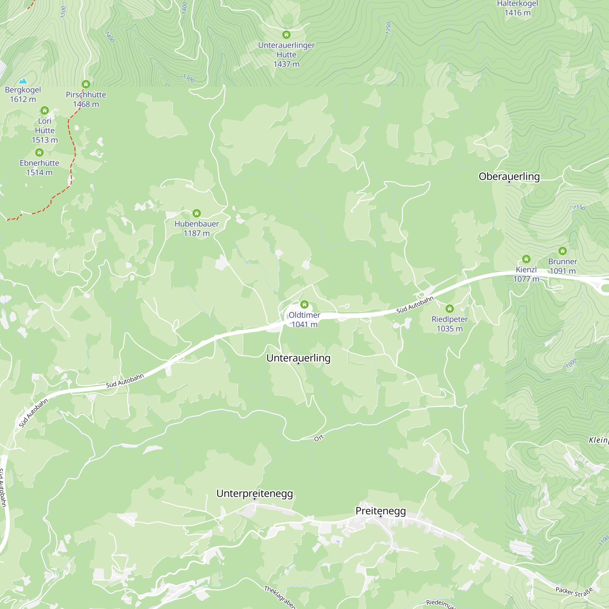 Oldtimer map