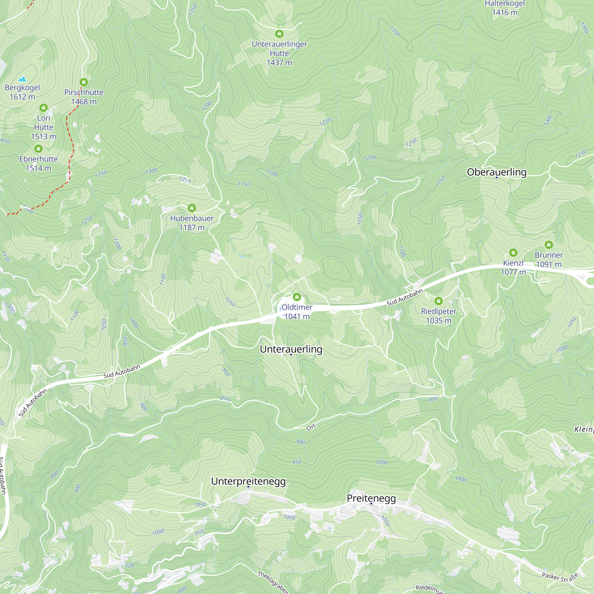 Oldtimer map