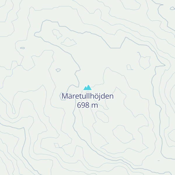 Map of Maretullhöjden