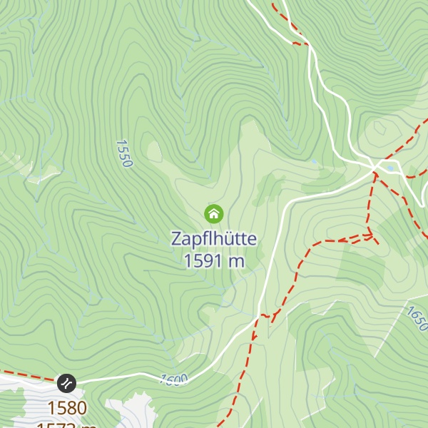 Map of Zapflhütte