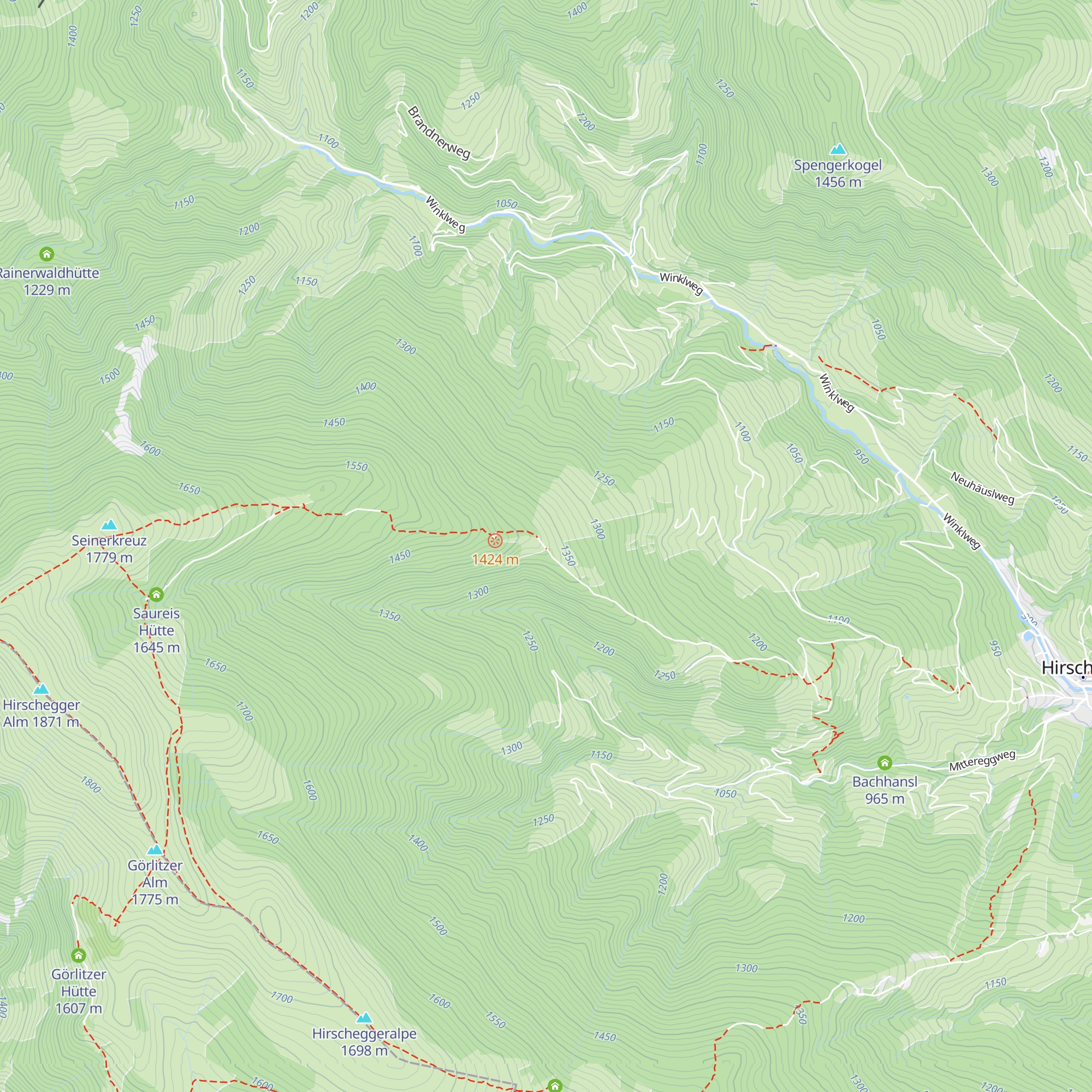 Franzlhütte map