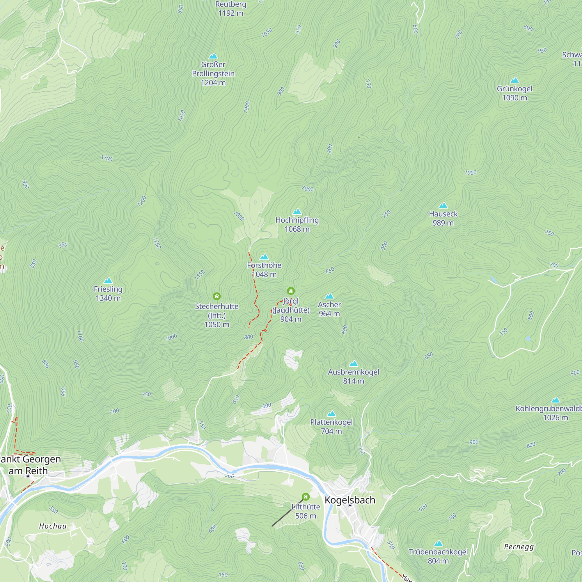 Jörgl (Jagdhütte) map