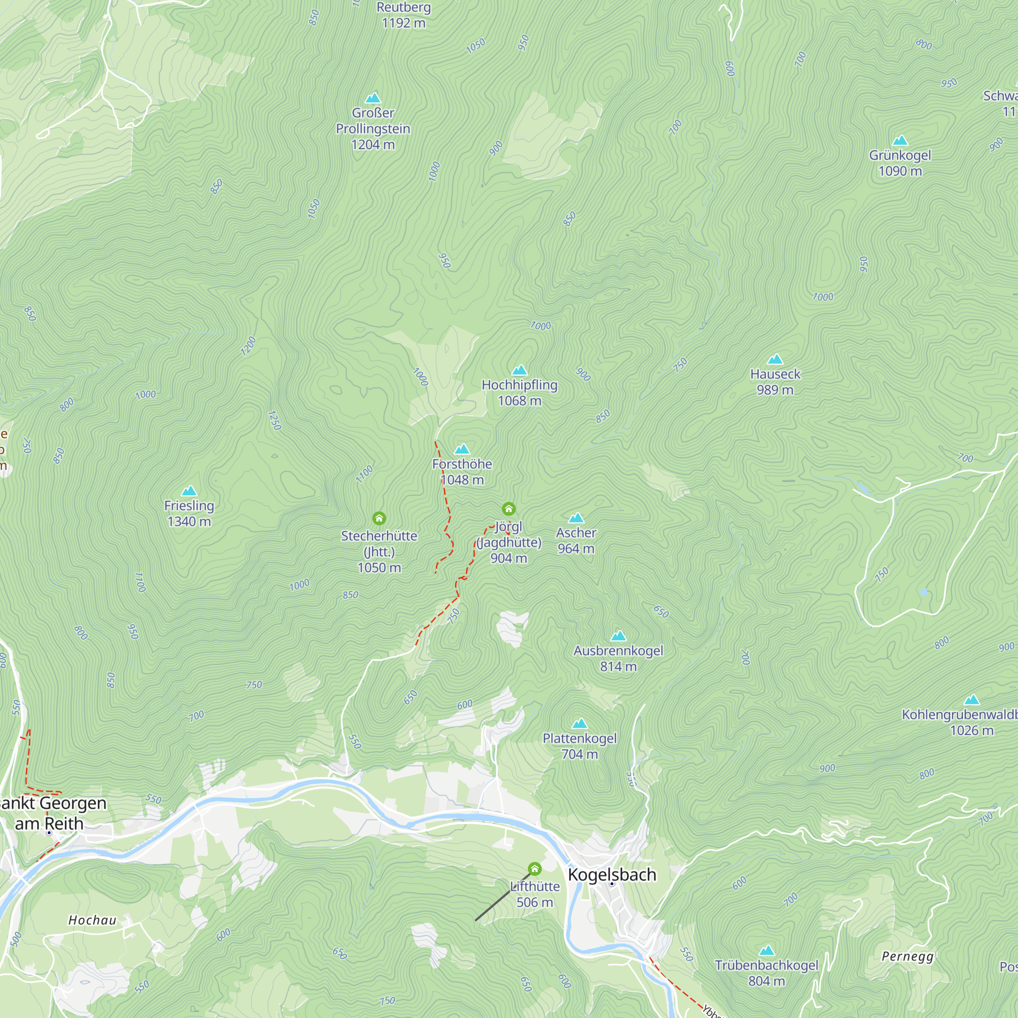 Jörgl (Jagdhütte) map