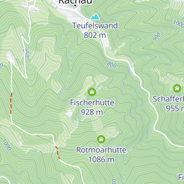 Map of Fischerhütte