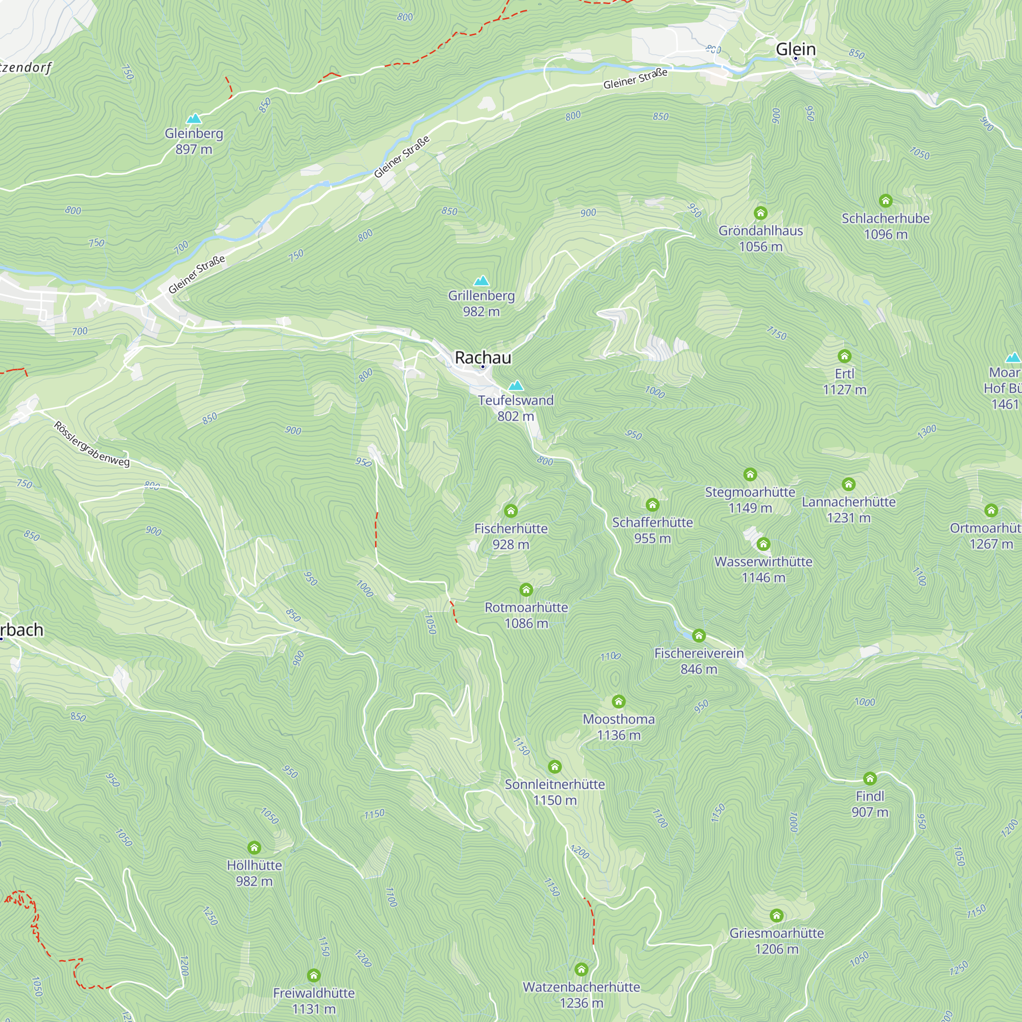 Fischerhütte map