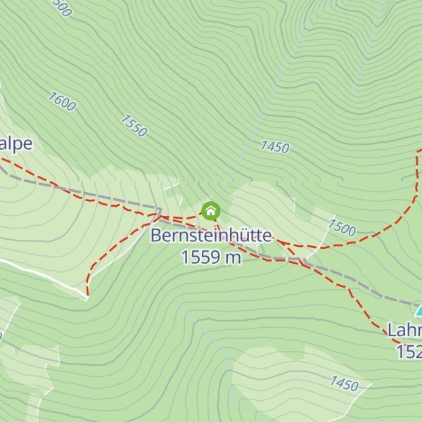 Map of Bernsteinhütte
