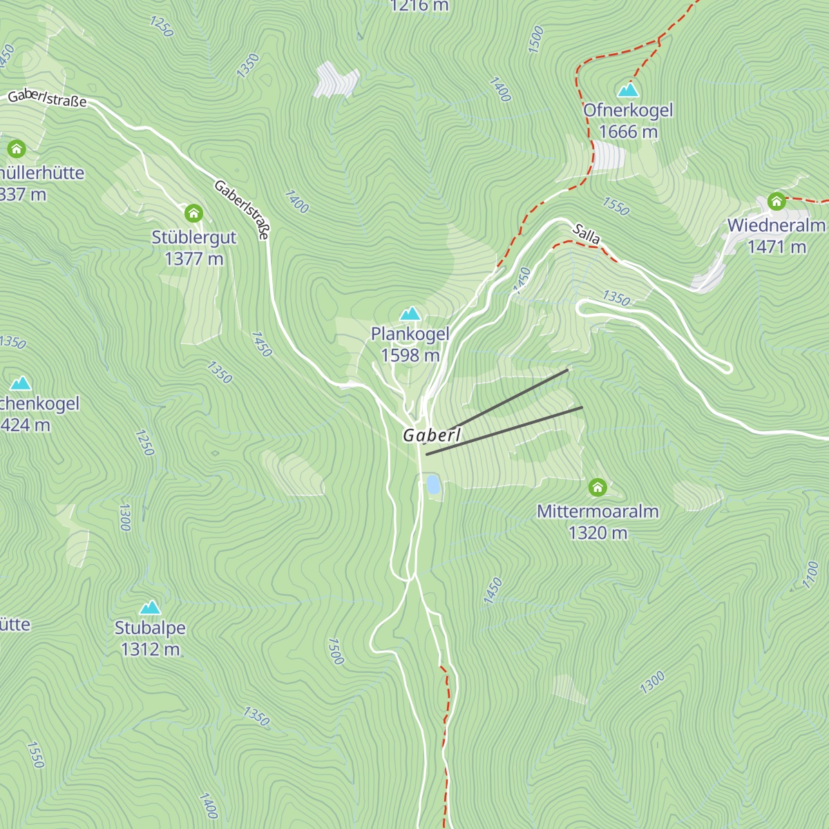 Dr.Otto-Koren-Hütte map