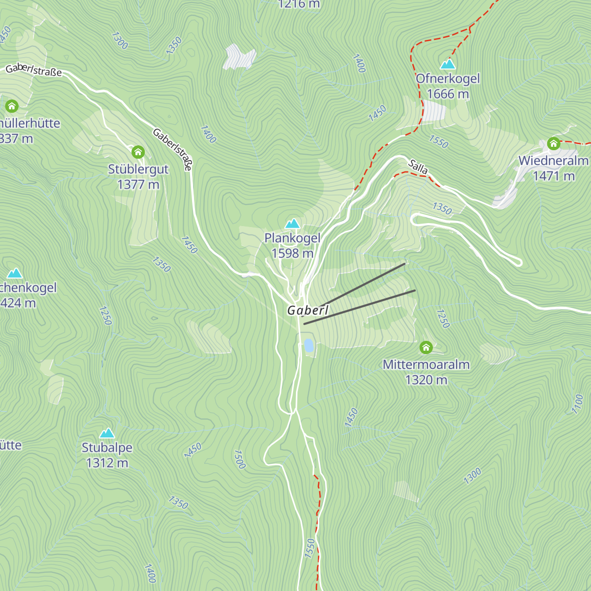Dr.Otto-Koren-Hütte map