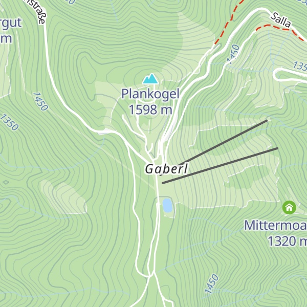 Map of Dr.Otto-Koren-Hütte