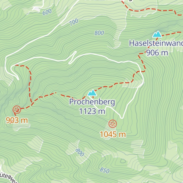 Map of Prochenberghütte