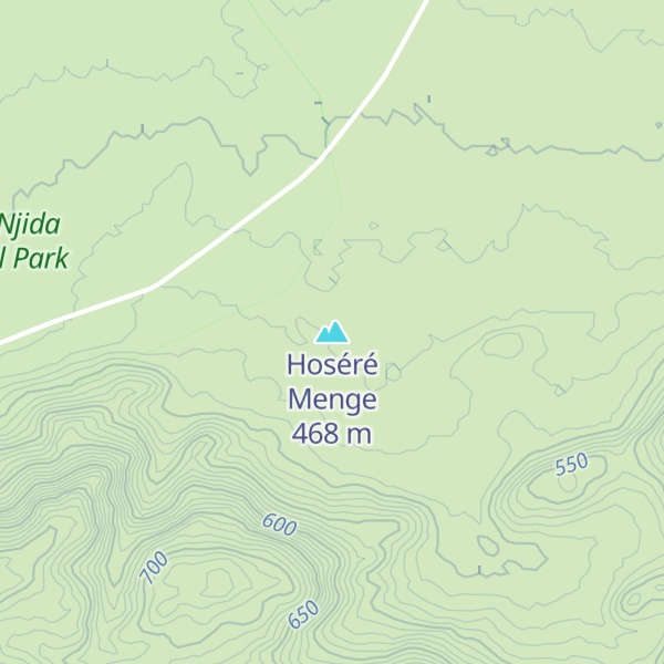 Map of Hoséré Menge