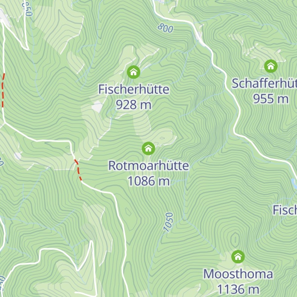 Map of Rotmoarhütte
