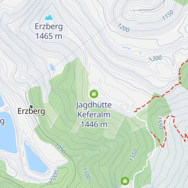 Map of Jagdhütte Keferalm