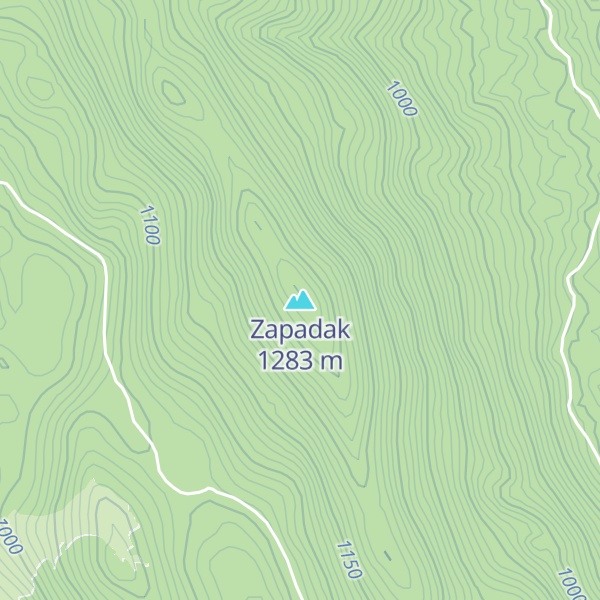Map of Zapadak