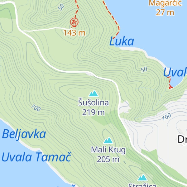 Map of Šušolina