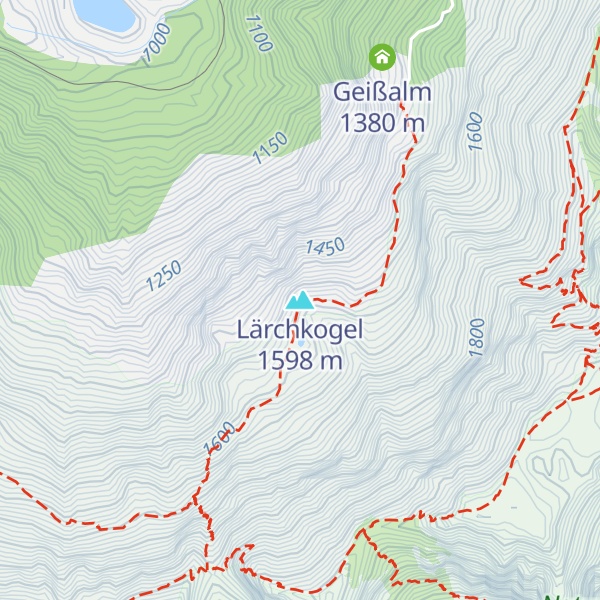 Map of Lärchkogel