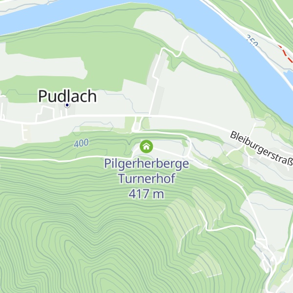 Map of Pilgerherberge Turnerhof