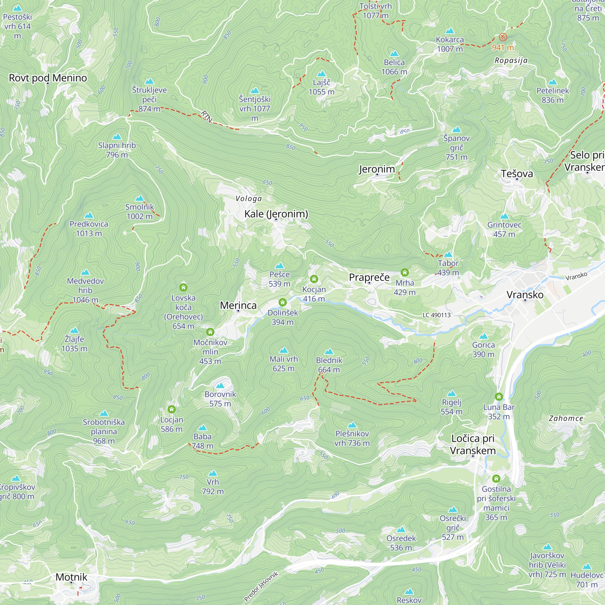 Nacel map