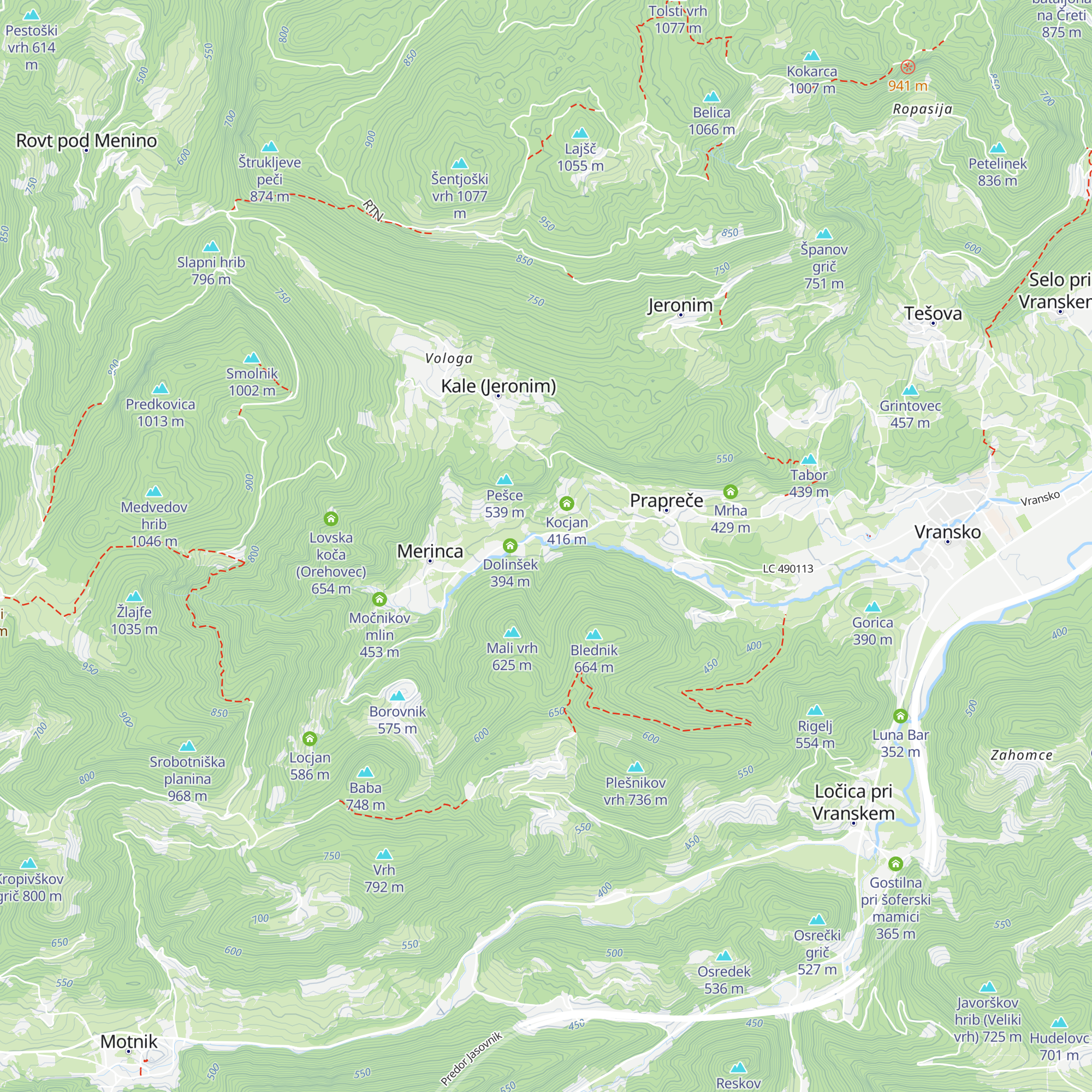 Nacel map