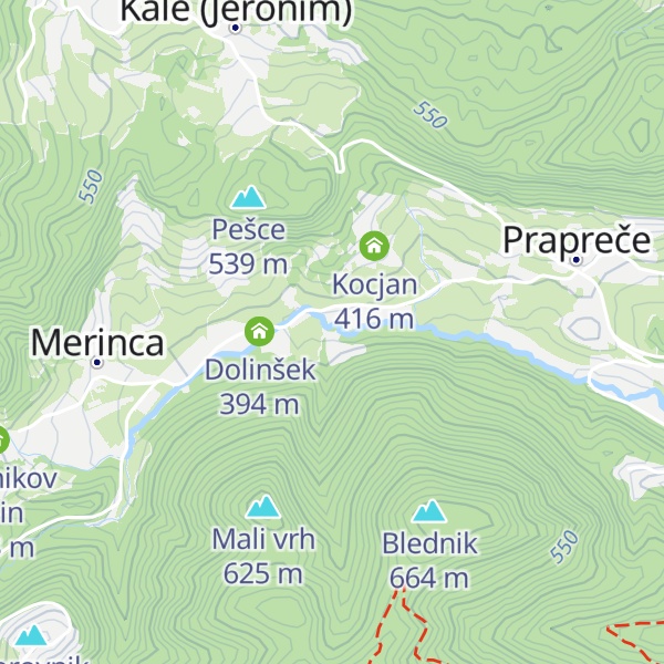 Map of Nacel