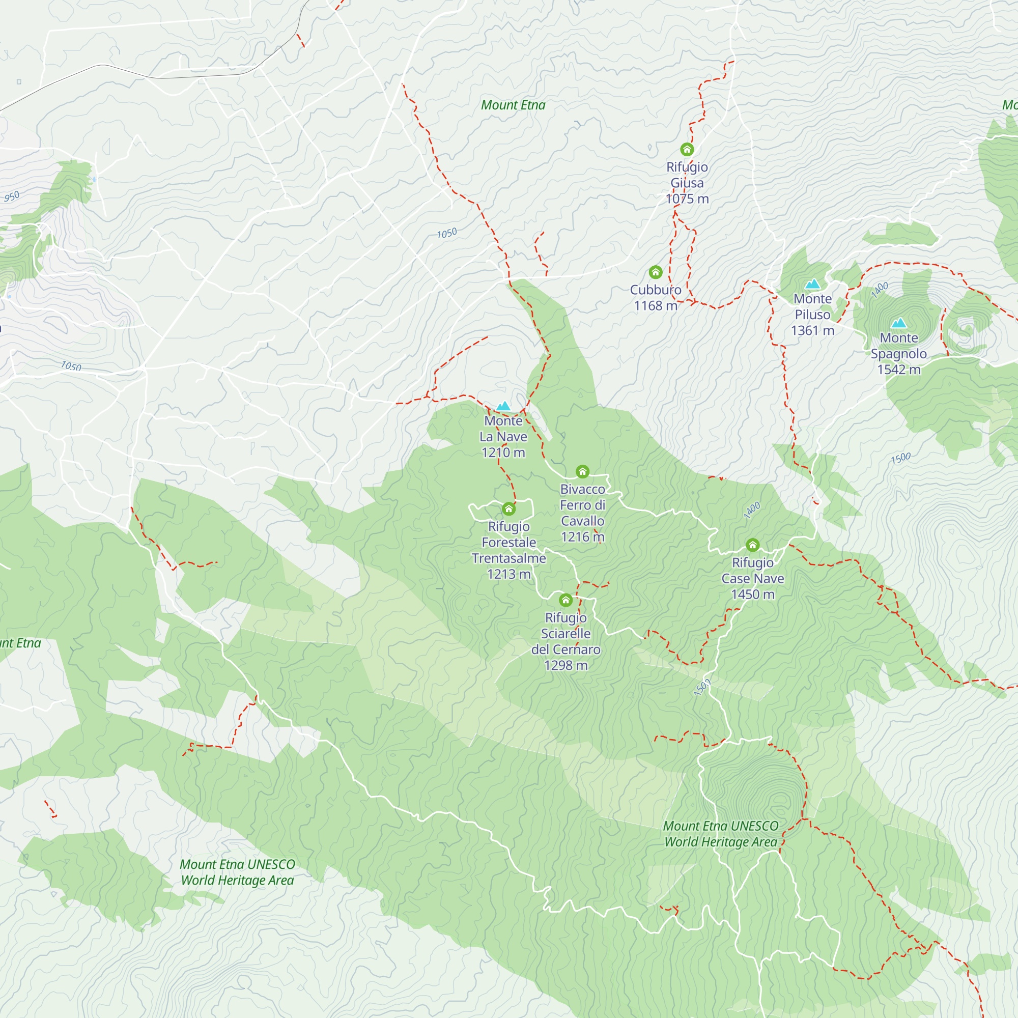 Rifugio Forestale Trentasalme map
