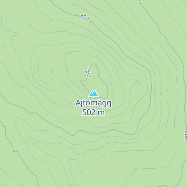 Map of Ajtomägg