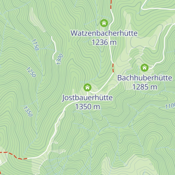 Map of Jostbauerhütte