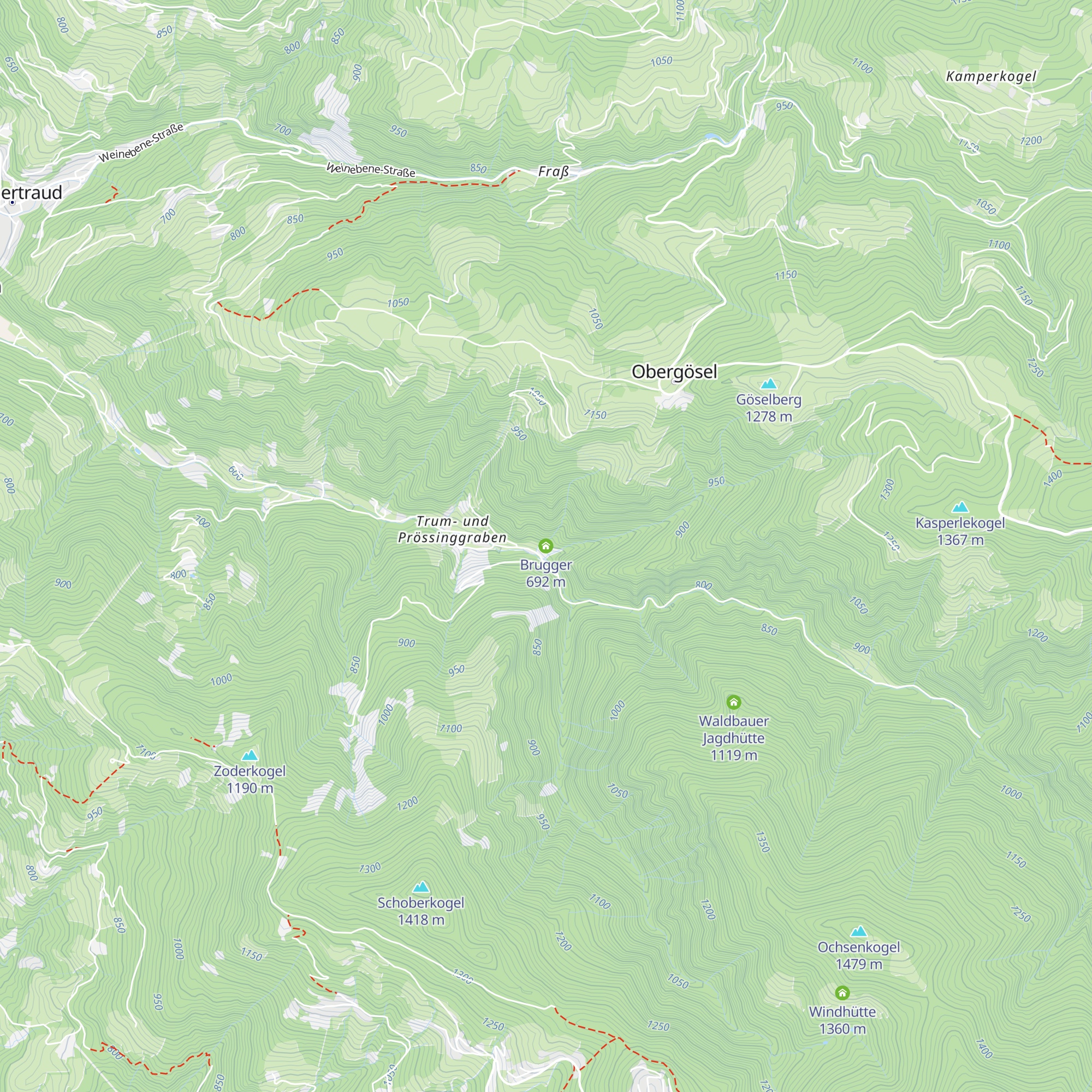 Brugger map