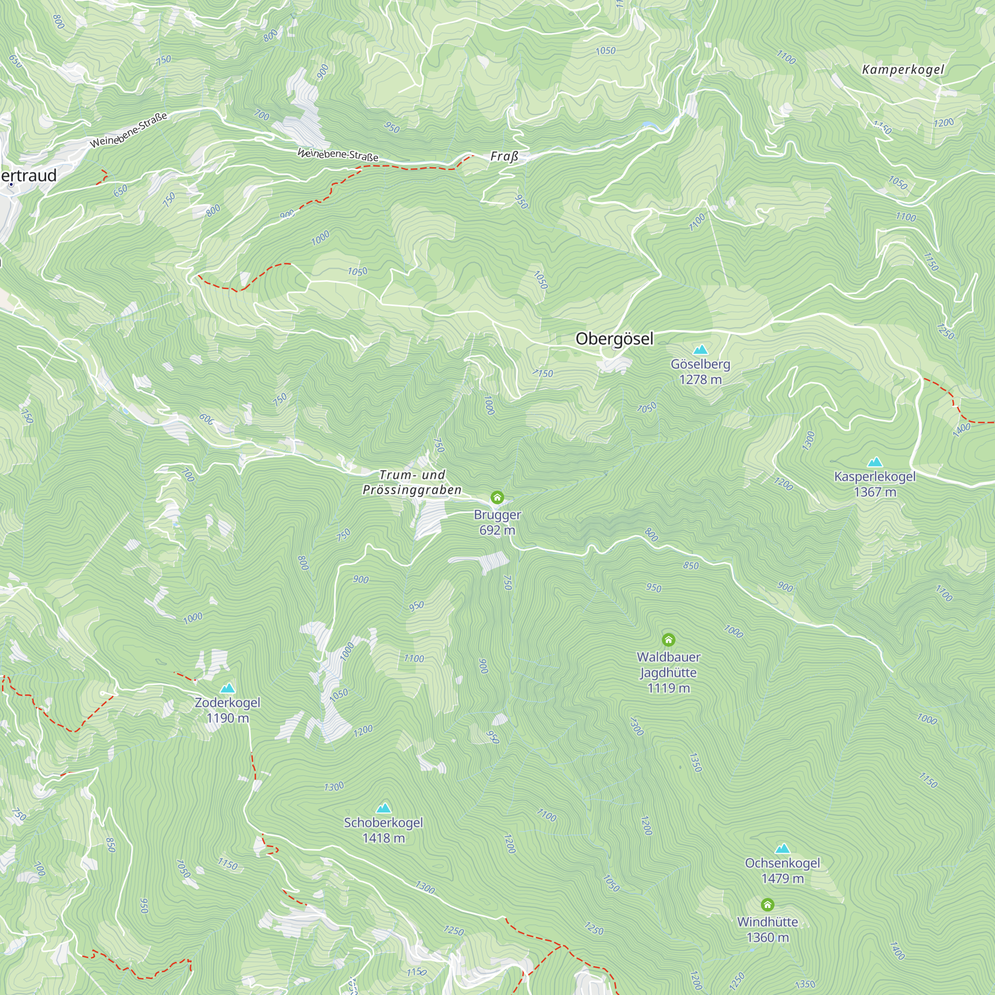 Brugger map