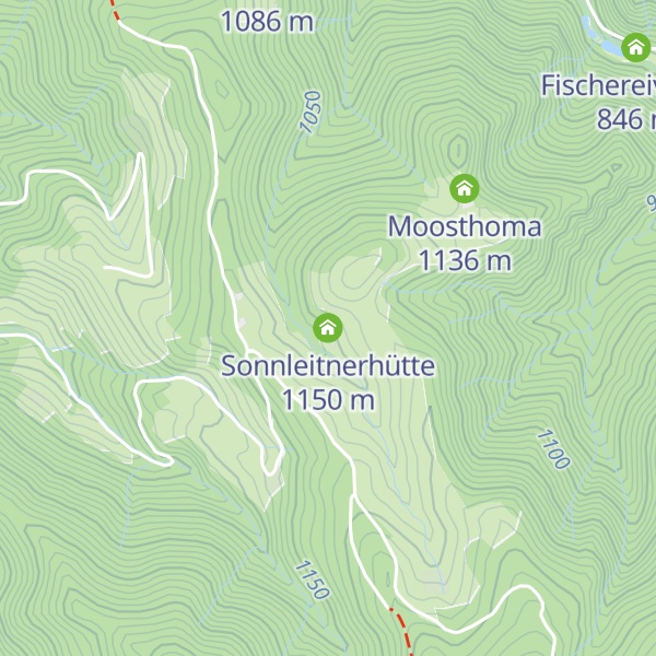 Map of Sonnleitnerhütte