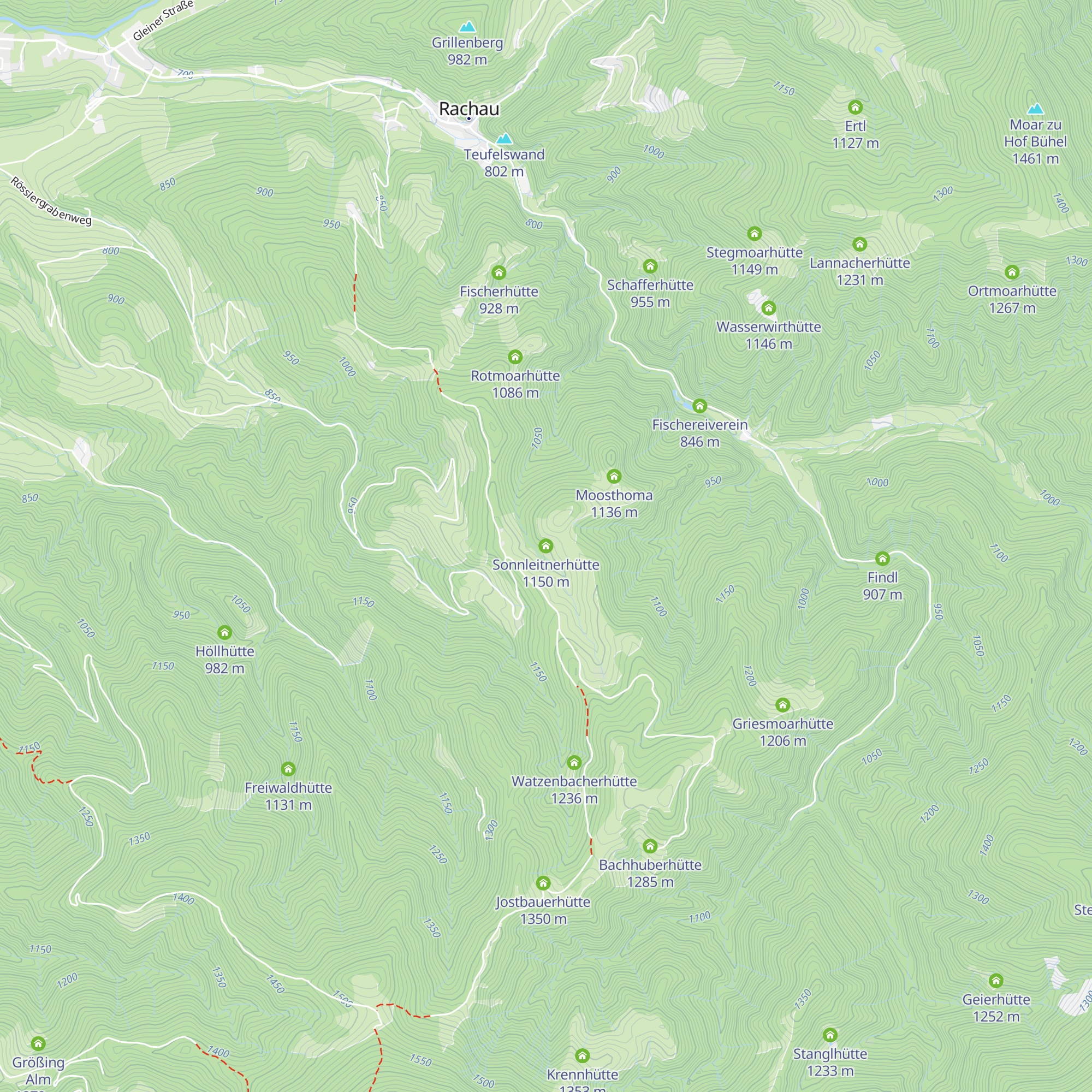 Sonnleitnerhütte map