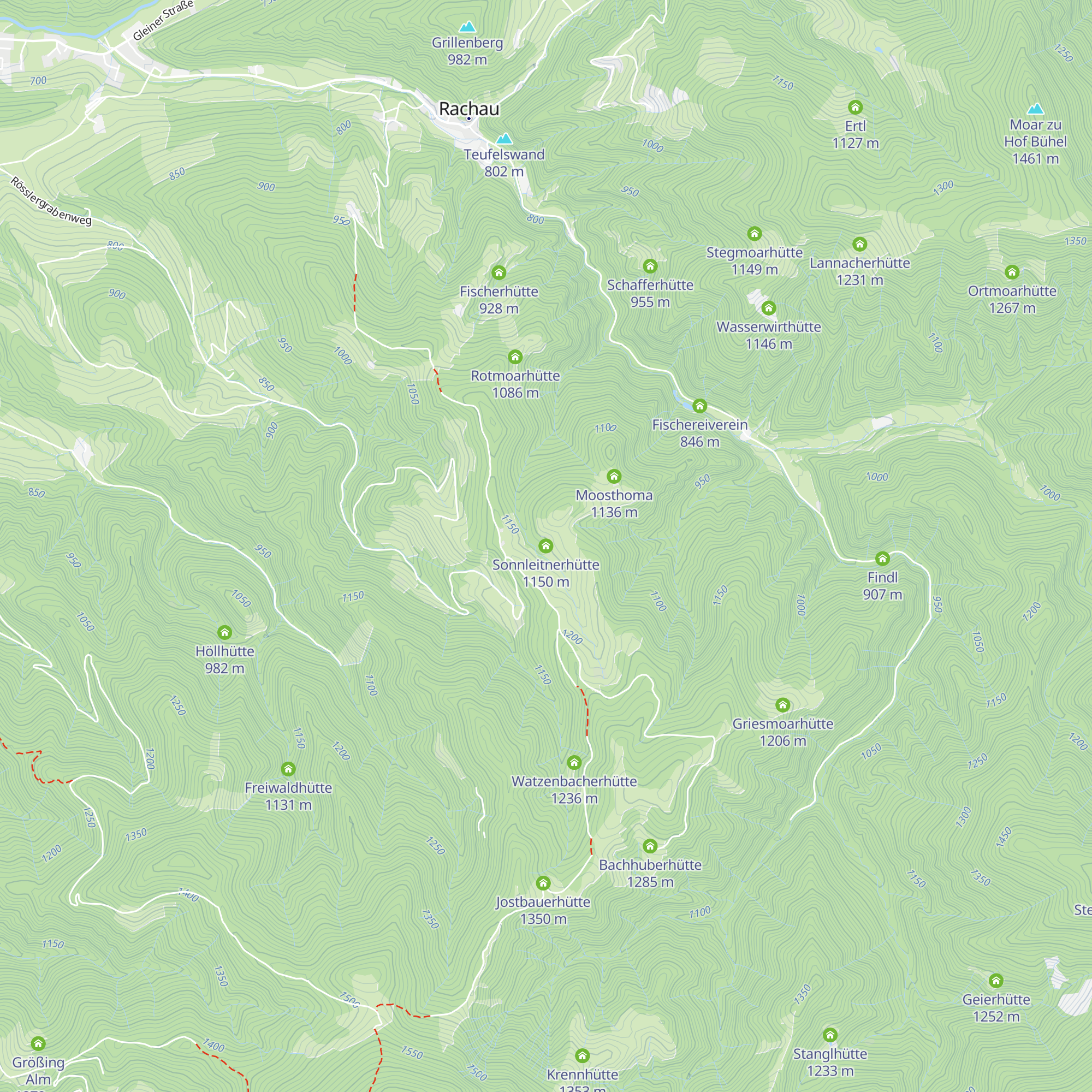 Sonnleitnerhütte map