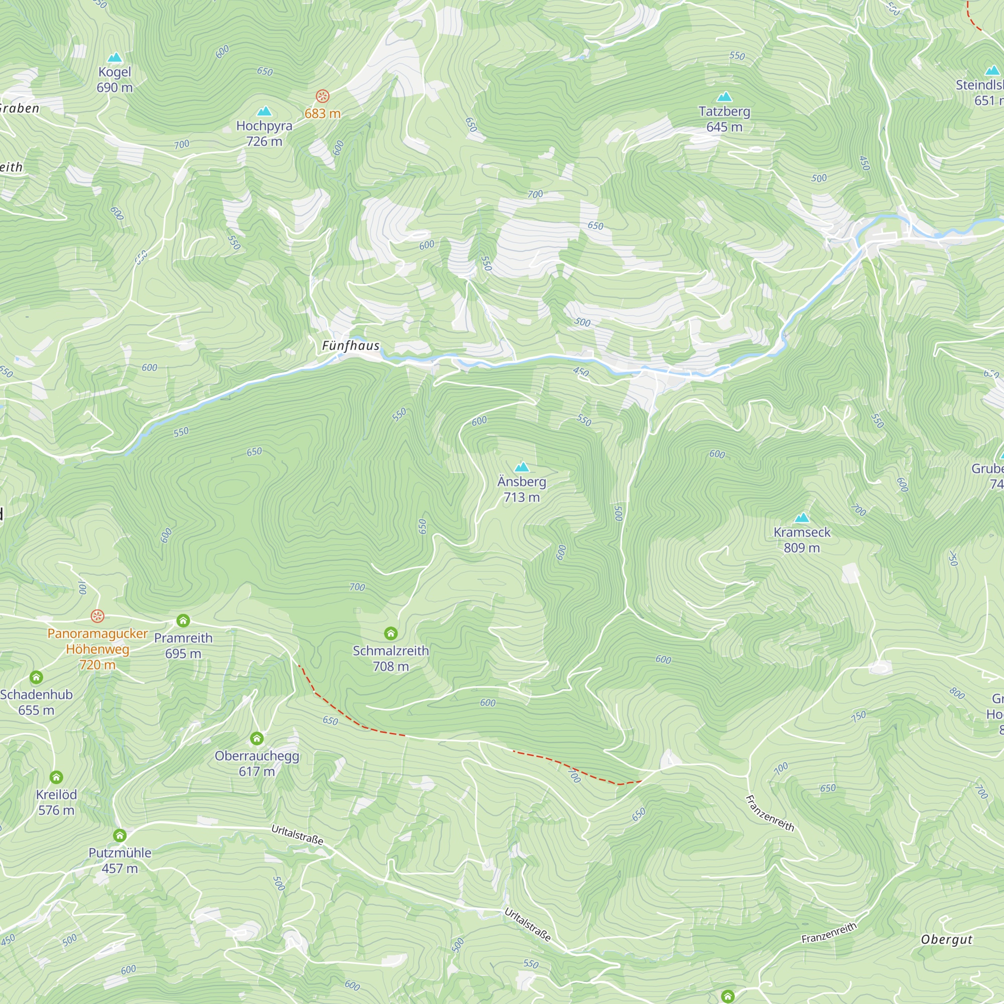 Taxberg map