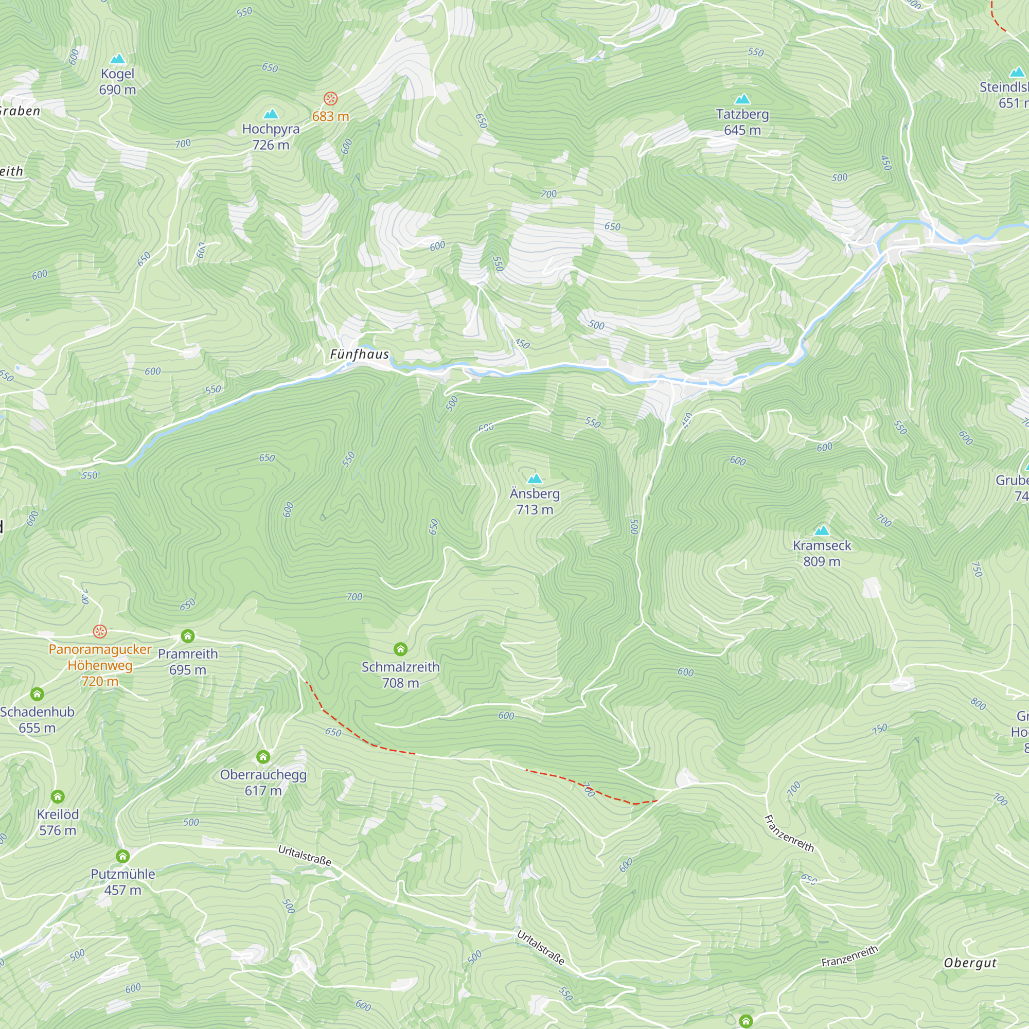 Taxberg map