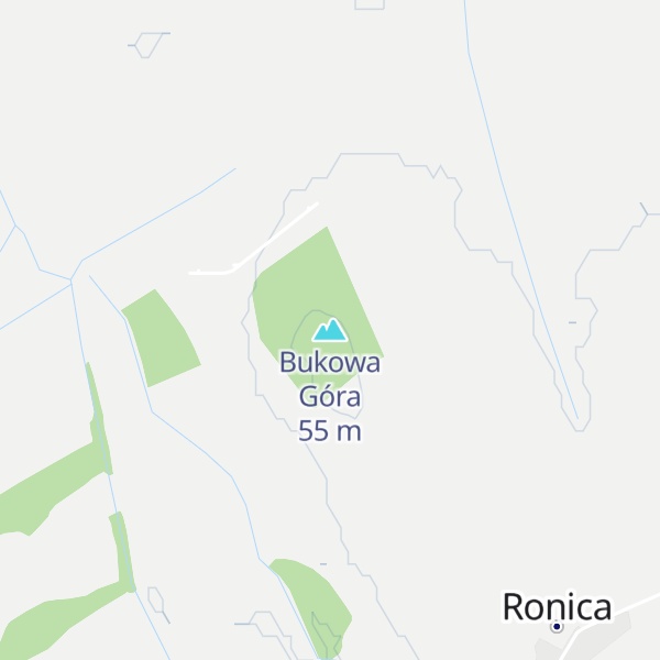 Map of Bukowa Góra
