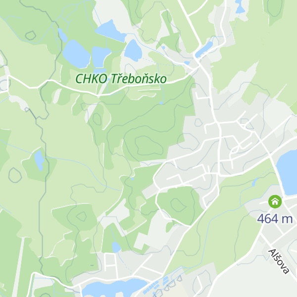 Map of Hanzlův kopec