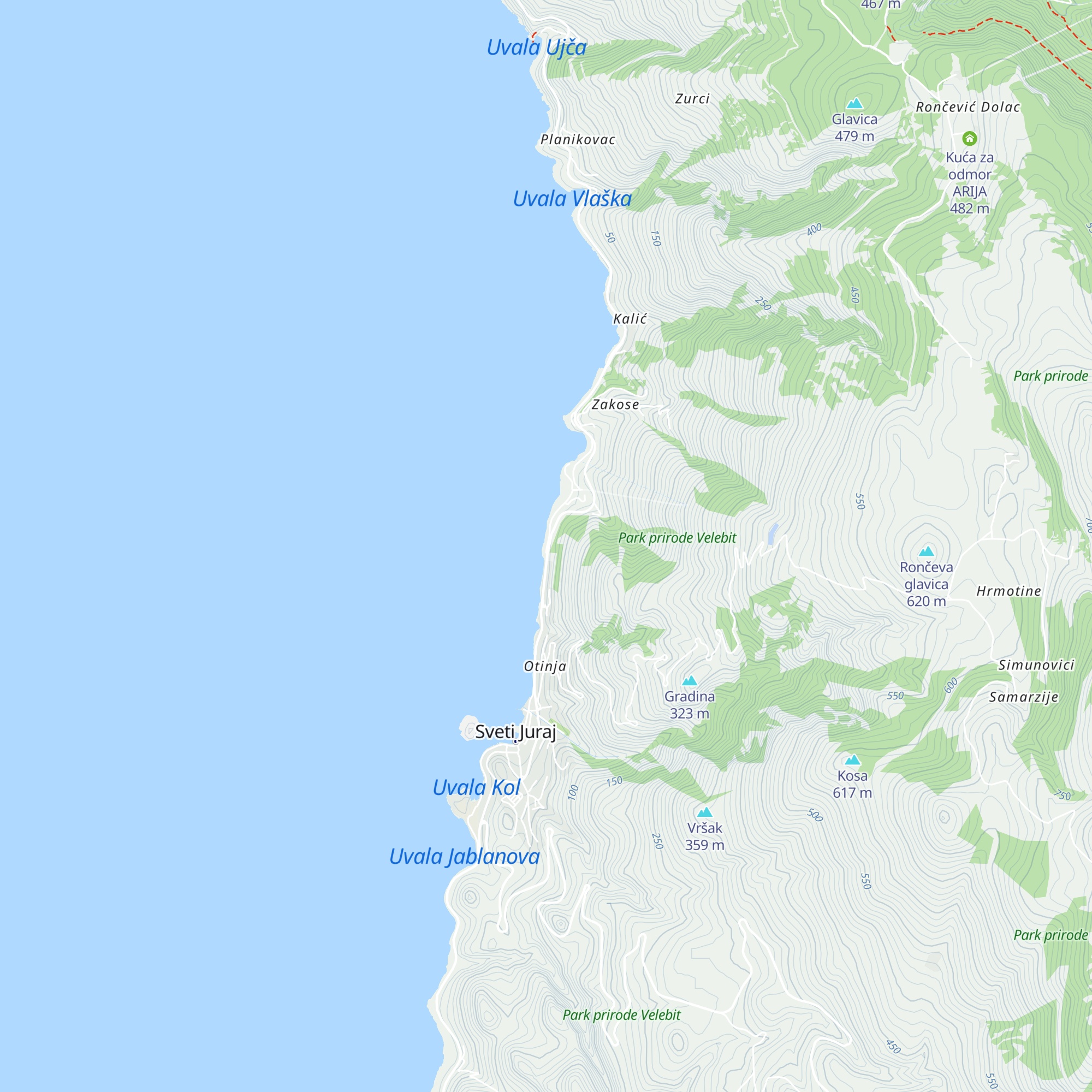 Saint George map