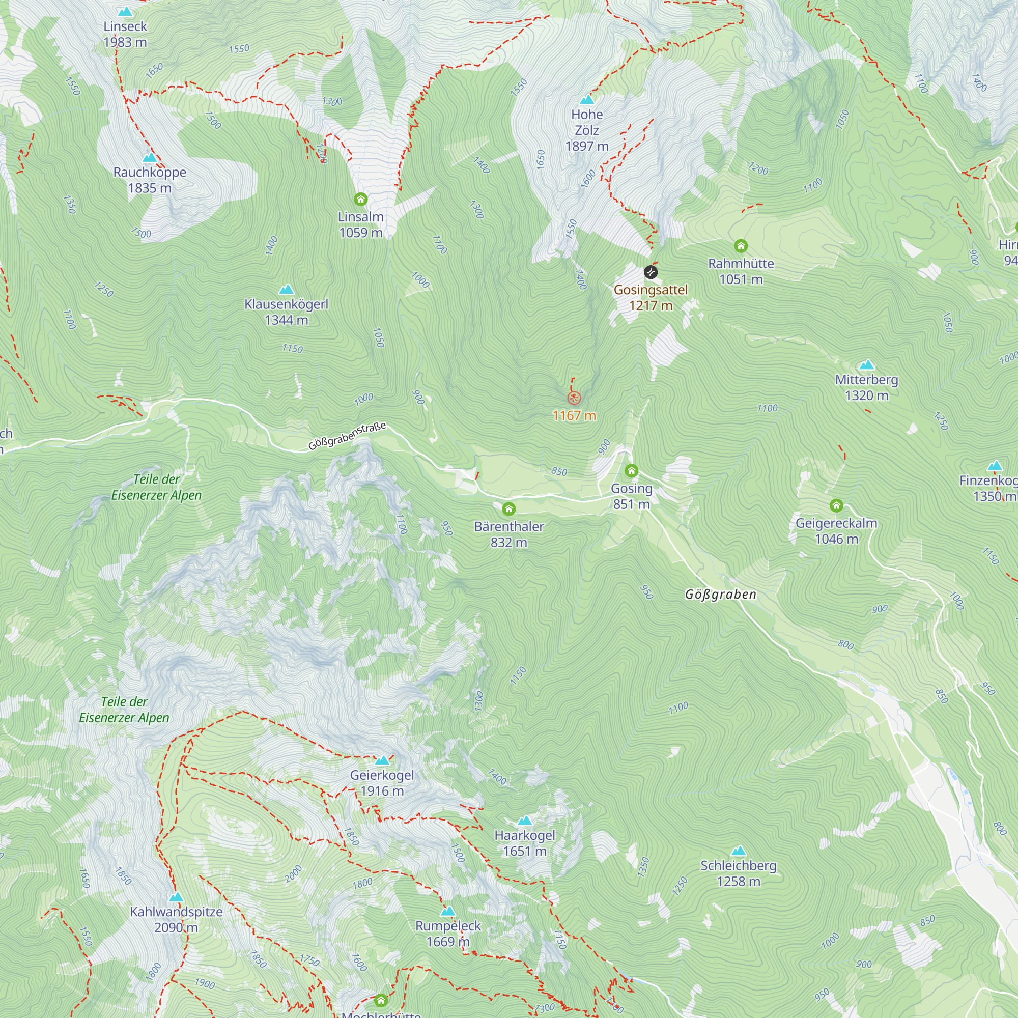 Bärenthaler map