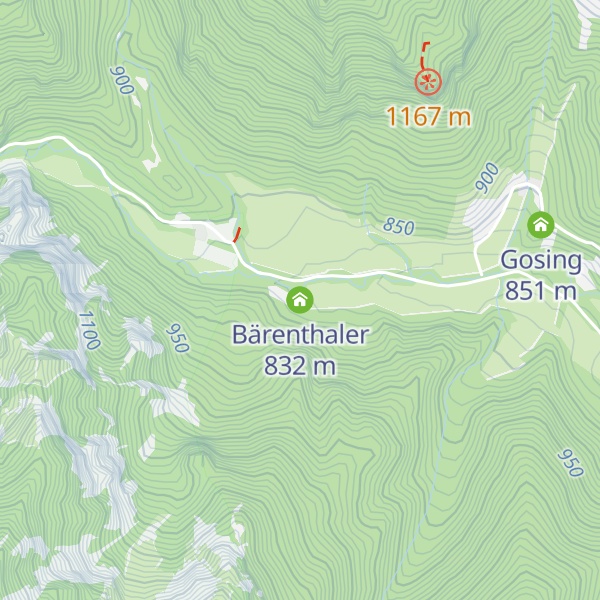 Map of Bärenthaler