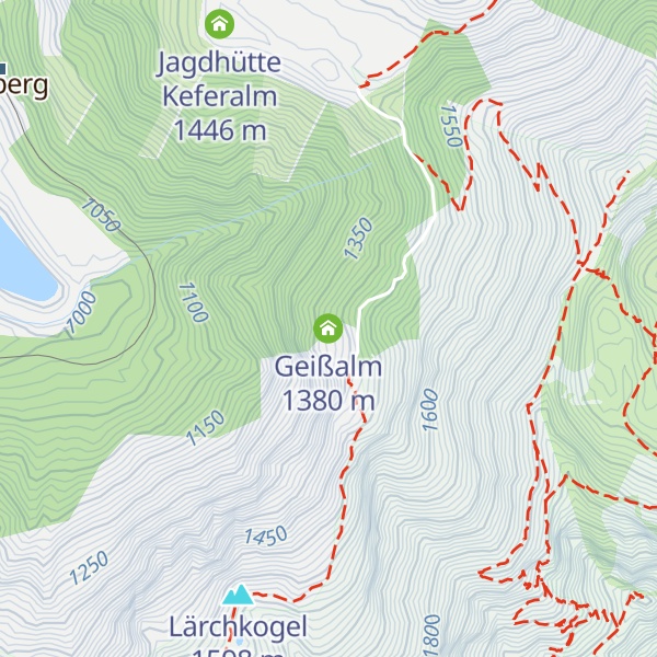 Map of Geißalm