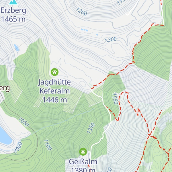 Map of Jagdhütte Plattenalm