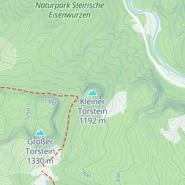 Map of Kleiner Torstein