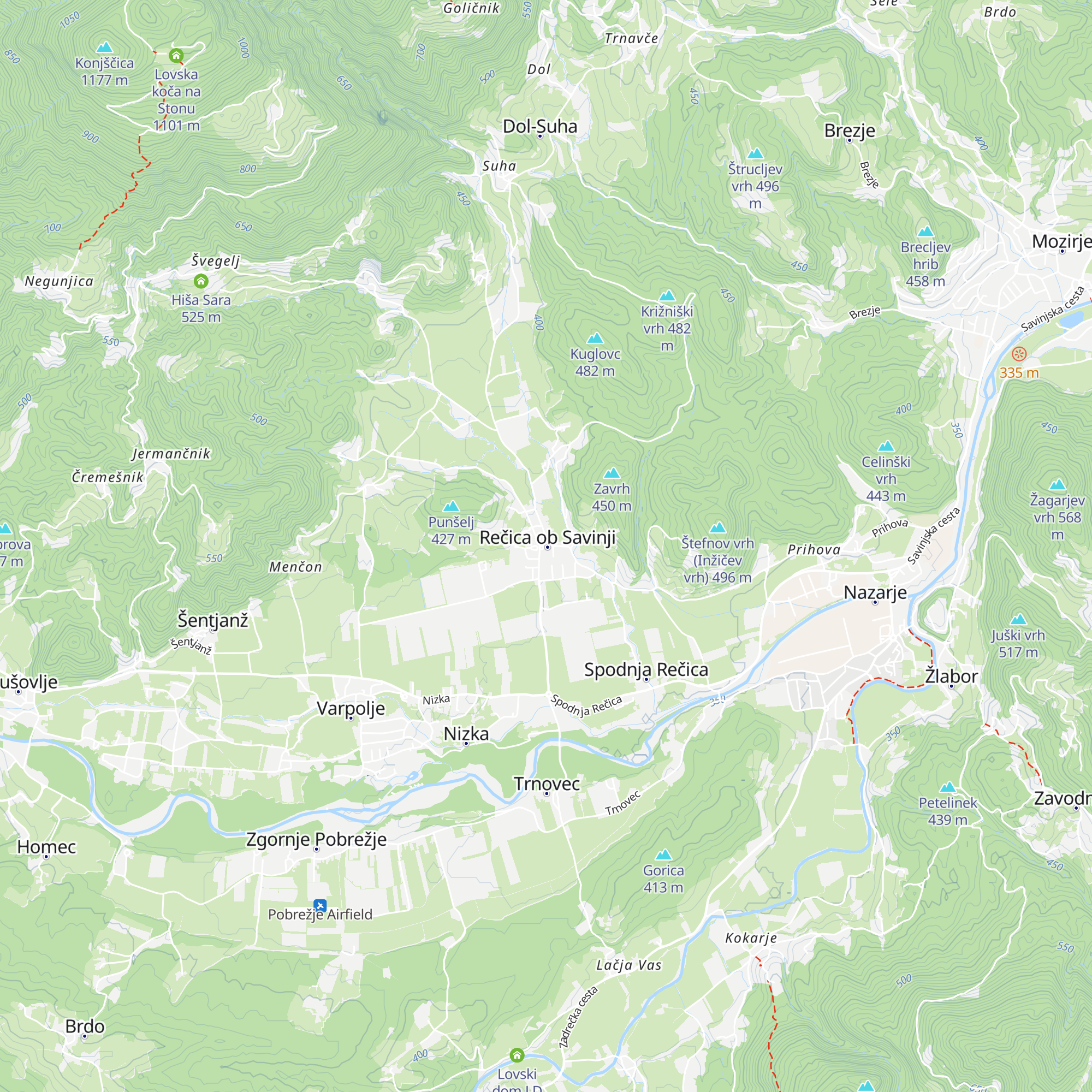 Turistično informacijski center map