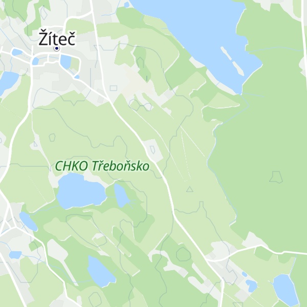 Map of Čapí vrch
